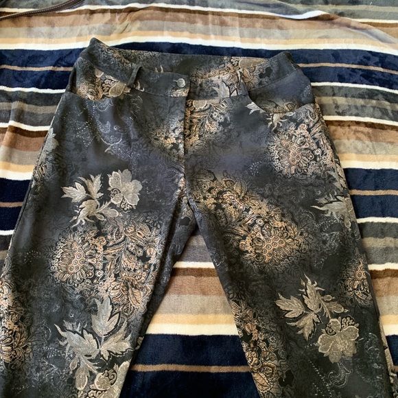 Vintage J Marco Pants!! Look how cute this pattern is😍 - Picture 3 of 3